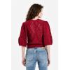 imageDEAR JOHN Womens Bailey Wing Sleeve SweaterRio Red