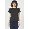 imageDEAR JOHN Unity Crew Neck Womens Short Sleeve Relaxed Fit Womens TopBlack