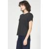 imageDEAR JOHN Unity Crew Neck Womens Short Sleeve Relaxed Fit Womens TopBlack