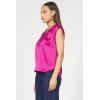 imageDEAR JOHN Yanis Womens Sleeveless VNeck Top Relaxed FitBeaujolais
