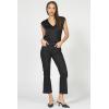 imageDEAR JOHN Jeanne Flare Womens Jeans Mid Rise MidWaistedBlack