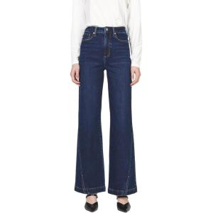 imageDEAR JOHN Fiona Wide Leg Womens Jeans High Rise Highwaisted Denim Classic Fit Full InseamBelvue