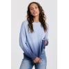 imageDEAR JOHN Womens Sydney Ombre Wash SweaterEternal Blue