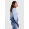 imageDEAR JOHN Womens Sydney Ombre Wash SweaterEternal Blue