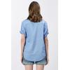 imageDEAR JOHN Benning Womens Novelty ShirtAzure Blue