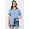 imageDEAR JOHN Benning Womens Novelty ShirtAzure Blue
