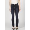 imageDEAR JOHN Blaire Straight Leg Jean Womens Mid Rise Slim Fit DenimDaring Indigo