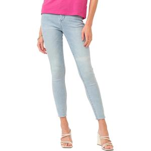 imageDEAR JOHN Blaire Straight Leg Jean Womens Mid Rise Slim Fit DenimSky