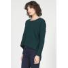 imageDEAR JOHN Ayat Crew Neck Sweater Womens Oversized Long Sleeve Knit PulloverRainforest