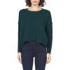 imageDEAR JOHN Ayat Crew Neck Sweater Womens Oversized Long Sleeve Knit PulloverRainforest