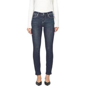 imageDEAR JOHN Blaire Straight Leg Jean Womens Mid Rise Slim Fit DenimLennon