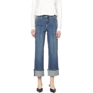 imageDEAR JOHN Holly Straight Leg Womens Jeans High Rise Full Inseam Comfort Streatch DenimHyde