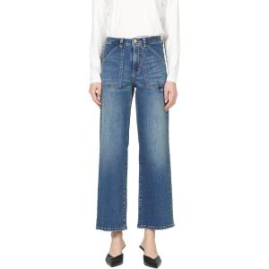 imageDEAR JOHN Holly Straight Leg Womens Jeans High Rise Full Inseam Comfort Streatch DenimMoon Glow