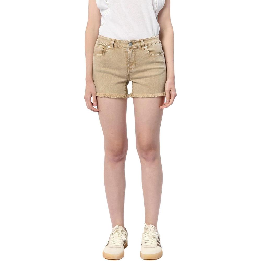 imageDEAR JOHN Gigi Womens Casual Shorts MidRise Summer Classic Comfort Fit Dressy Classy Lounge Wear ShortBiscuit