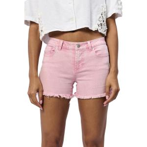 imageDEAR JOHN Gigi Womens Casual Shorts MidRise Summer Classic Comfort Fit Dressy Classy Lounge Wear ShortSepia Rose