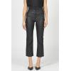 imageDEAR JOHN Anika Straight Leg Jean High Rise Clean Hem Cropped Inseam Stretch DenimBlack