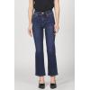 imageDEAR JOHN Anika Straight Leg Jean High Rise Clean Hem Cropped Inseam Stretch DenimMoonlight
