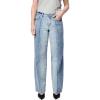 imageDEAR JOHN Taylor Straight Leg Jeans Womens High Rise Clean Hem DenimMarlin