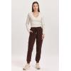 imageDEAR JOHN Womens Cropped Jogger PantsGround Coffee