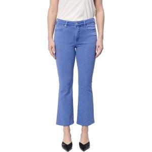 imageDEAR JOHN Jeanne Flared Leg Jeans MidRise Cropped Inseam MidWaisted Comfort Stretch DenimDazzling Blue