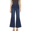 imageDEAR JOHN Audrey Wide Leg Jeans Womens High Rise Clean Hem Full Inseam DenimMega Vibe