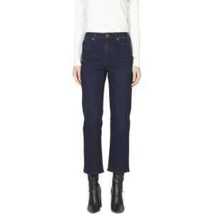 imageDEAR JOHN Anika Straight Leg Jean High Rise Clean Hem Cropped Inseam Stretch DenimOsaki