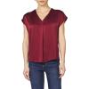 image:imageDEAR JOHN Kristen VNeck Top Short Sleeve Womens Blouse ShirtTibetan Red