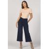 image:imageDEAR JOHN Audrey Wide Leg Jeans Women s High Rise Cropped Color Denim Comfort Stretch Clean HemRoselle
