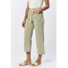 image:imageDEAR JOHN Audrey Wide Leg Jeans Women s High Rise Cropped Color Denim Comfort Stretch Clean HemSage