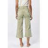 image:imageDEAR JOHN Audrey Wide Leg Jeans Women s High Rise Cropped Color Denim Comfort Stretch Clean HemSage