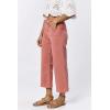 image:imageDEAR JOHN Audrey Wide Leg Jeans Women s High Rise Cropped Color Denim Comfort Stretch Clean HemTerracotta