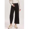 image:imageDEAR JOHN Audrey Womens Wide Leg Pants High RiseBlack Corduroy