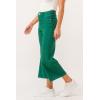 image:imageDEAR JOHN Audrey Womens Wide Leg Pants High RiseGalapagos Green Linen