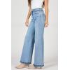 image:imageDEAR JOHN Fiona Wide Leg Womens Jeans High Rise Highwaisted Denim Classic Fit Full InseamSavannah