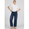 image:imageDEAR JOHN Maddox Top Women s Cotton Crew Neck Short SleeveRiviera White