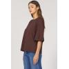 image:imageDEAR JOHN Matteo Sweatshirt Puff Sleeve Crew Neck Cotton Classic FitCappuccino