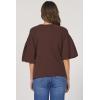 image:imageDEAR JOHN Matteo Sweatshirt Puff Sleeve Crew Neck Cotton Classic FitCappuccino