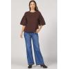 image:imageDEAR JOHN Matteo Sweatshirt Puff Sleeve Crew Neck Cotton Classic FitCappuccino