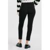 image:imageDEAR JOHN Monica Skinny Pants Womens High Rise Cropped Stretch Knit LeggingBlack