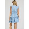 image:imageDEAR JOHN Narissa Sleeveless Embroidery Mini Dress for WomenCarolina Blue