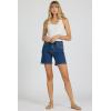 image:imageDEAR JOHN Noel High Rise Clean Hem Denim Shorts for WomenUltra Beam