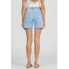 image:imageDEAR JOHN Noel High Rise Clean Hem Denim Shorts for WomenWaveberry