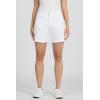 image:imageDEAR JOHN Noel High Rise Clean Hem Denim Shorts for WomenWhite Beige