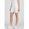 image:imageDEAR JOHN Noel High Rise Clean Hem Denim Shorts for WomenWhite Beige