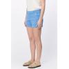 image:imageDEAR JOHN North Hampton Novelty Shorts Womens Mid Rise Trouser Leg Cuffed HemAzure Blue