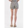 image:imageDEAR JOHN North Hampton Novelty Shorts Womens Mid Rise Trouser Leg Cuffed HemSparkling Pink