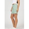 image:imageDEAR JOHN South Hampton Denim Shorts for Women Low Rise Clean Hem Stretch FitIceberg Green