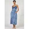 image:imageDEAR JOHN Vicky Spaghetti Strap Paisley Print Maxi Dress for WomenAvalon