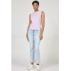 image:imageDEAR JOHN Zo Top Women s Cotton Crew Neck Sleeveless with Raw Edge DetailPigment Purple Haze