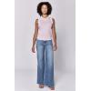 image:imageDEAR JOHN Zo Top Women s Cotton Crew Neck Sleeveless with Raw Edge DetailPink a Boo